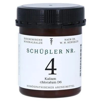 Abbildung von Schüssler NR.4 Kalium chloratum D 6 Tabl 1000 St