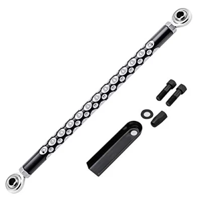 Abbildung von KATUR Motorrad CNC Schalthebel Schaltgestänge Schwarz Billet Aluminium für Harley Softail Dyna Touring Electra Road King Street Glide 1980 2018