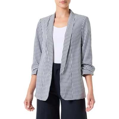 Abbildung von Pieces Pcbosella 3/4 Sleeve Blazer, Damen, Größe: XL, Black