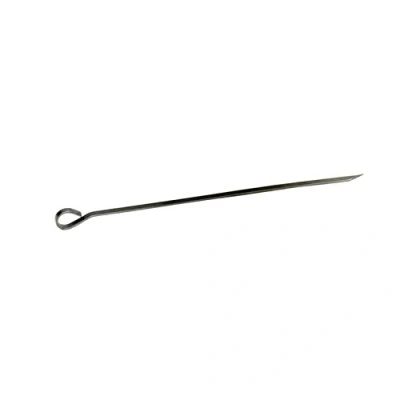 Abbildung von HENDI Grillspiess, Geschirrspülmaschinengeeignet, Fleischspiesse, Schaslikspiesse, Grillzubehör, 6 Stück, 250mm, Edelstahl 18/0