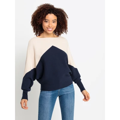 Abbildung von Lascana RUN Strickpullover, Damen, Größe: 36/38, Creme marine