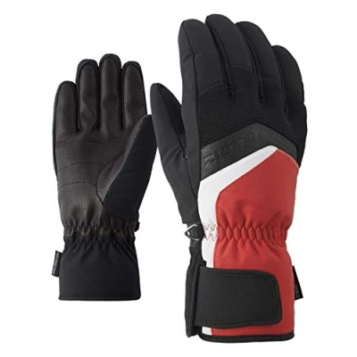 Abbildung von Ziener Herren GABINO Ski Handschuhe/Wintersport Warm, Atmungsaktiv, rot (red pop), 7