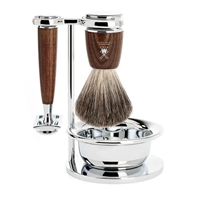 Abbildung von MÜHLE Rasierset S 81H220SSR / 4 Piece geschl. Kamm, 1 tlg., S81H220SSR, RYTMO Rasier Set 81 H 220 SR Kamm