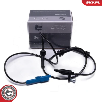 Abbildung von ESEN SKV 06SKV518 ABS Sensor Vorderachse beidseitig 2 1160 schwarz Kunststoff PEUGEOT: 508 I SW, Limousine