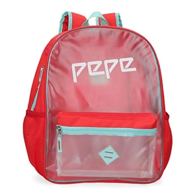 Abbildung von Pepe Jeans Cristal Schul Rucksack Mehrfarbig 31x42x17,5 cms Polyester und PVC 22.79L