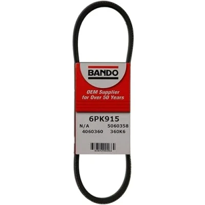 Abbildung von Bando USA 6PK915 Serpentinriemen in Erstausrüsterqualität