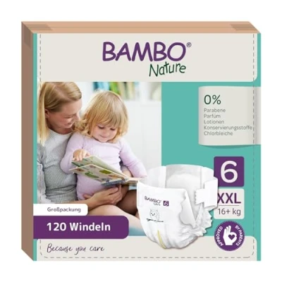 Abbildung von Bambo Nature Babywindel XXL Gr.6 16+ kg 6X20 St