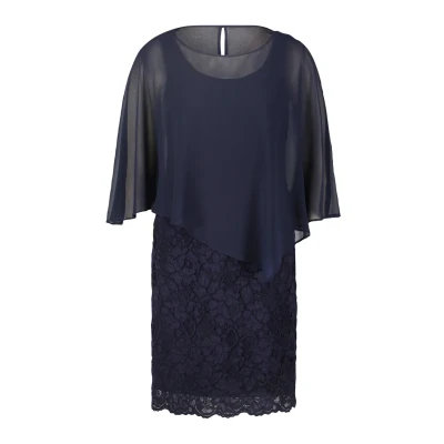 Abbildung von Vera Mont MIT Spitze Freizeitkleid, Damen, Größe: 52, Night sky