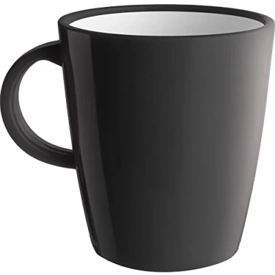 Abbildung von BRUNNER 0830051N.C03 Schwarzer Becher, 30 cl, aus 100% ABS Kunststoff, stoß und temperaturbeständig von 10 C bis +90