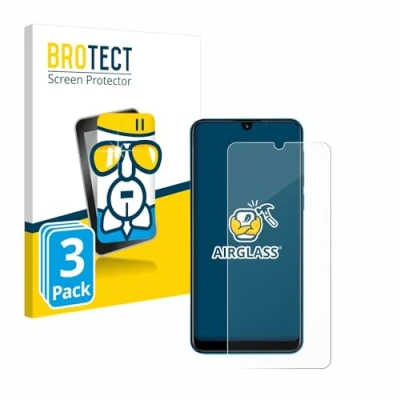 Abbildung von BROTECT Schutzglas für Beafon M6 (3 Stück) Schutzfolie Panzer Folie Glas [Extrem Kratzfest 9H, Anti Fingerprint, Ultra Transparent]