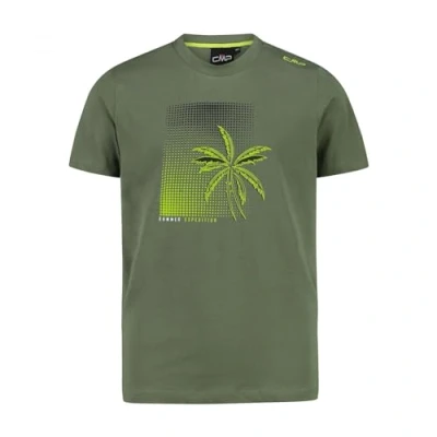 Abbildung von CMP Unisex Kinder Jersey T Shirt, Salbeigrün, 110 cm