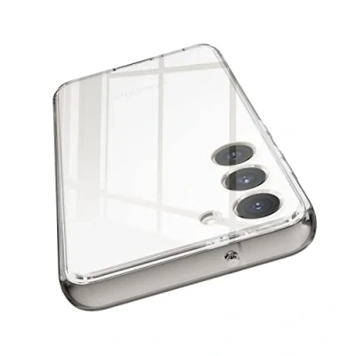 Abbildung von elago Hybride Klarsicht Hülle Kompatibel mit Samsung Galaxy S23 Case TPU + Polykarbonat Technologie, Präzise Kameraausschnitte, Schutzh stoßfeste Bumper Cover (Transparent)