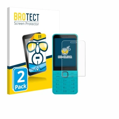 Abbildung von BROTECT (2 Stück Schutzfolie für Nokia 235 4G (2024) Displayschutz Folie Ultra Klar