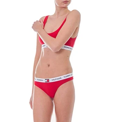 Abbildung von Tommy Hilfiger String, Damen, Größe: Small, Tango red
