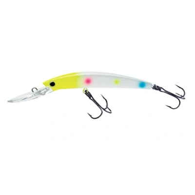 Abbildung von Yo Zuri Crystal Minnow Deep Diver Walleye Schwimmköder, 14 cm, Wonderbread
