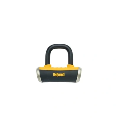 Abbildung von ONGUARD Boxer X4 Fahrrad Scheibenschloss schwarzer Bügel 8048, 14 mm (1/2 Zoll)