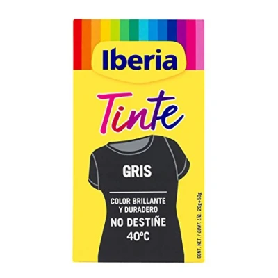 Abbildung von Tinte Para La Ropa Cambia El Color 2 Sobres + Fijador GRIS