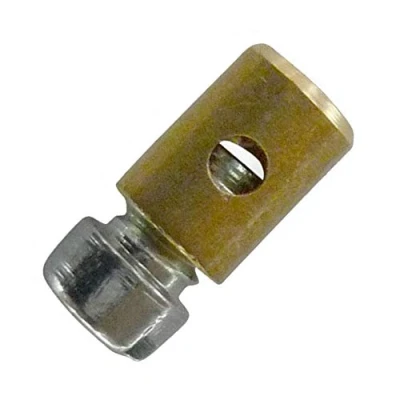 Abbildung von KABELKLEMME UNIVERSAL 4MM 9MM KLEMMSCHRAUBEN FAHRRAD NIPPEL BREMSZUG BOWDENZUG AUßENHÜLLE MOPED MOKIK MOFA