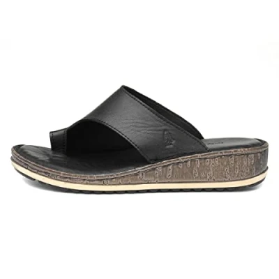 Abbildung von Hush Puppies Damen Elissa Zehentrenner Sandale, Schwarz, 40