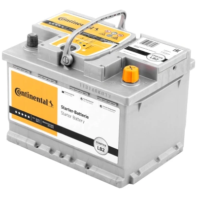 Abbildung von Continental Starter 2800012020280 Batterie 12V 60Ah 580A B13 FORD: Focus 2 Kombi, Galaxy Mk1 MPV, FIESTA 6, OPEL: Corsa C Schrägheck, Astra H TwinTop