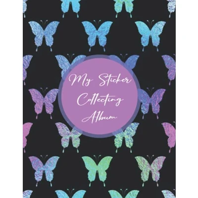 Abbildung von My Sticker Collecting Album: Butterfly Blank Album Book for Stickers Kids &amp; Adults