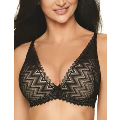 Abbildung von Gorteks Damen Harlow b1 Push Up BH, Schwarz, 80C EU