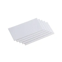 Abbildung von Metafranc WU0645436 Filzpads Quadratisch, selbstklebend Weiß (L x B) 200 mm 100 1 Set