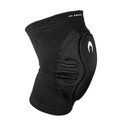 Abbildung von HO Soccer Invictus Knieschützer, Unisex, Erwachsene, Schwarz, M