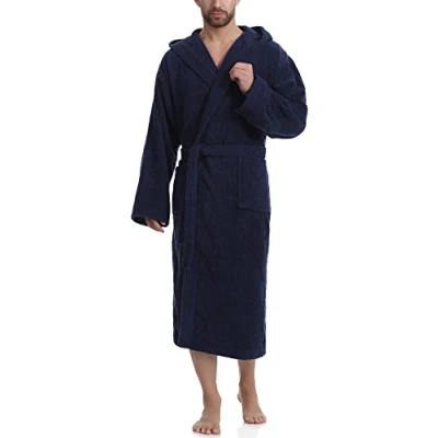 Abbildung von Ladeheid Bademantel, Herren, Größe: Medium, Darkblue