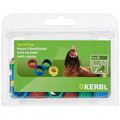 Abbildung von Spiralring 12mm, Kunststoff, farblich sortiert, 100St./Pack