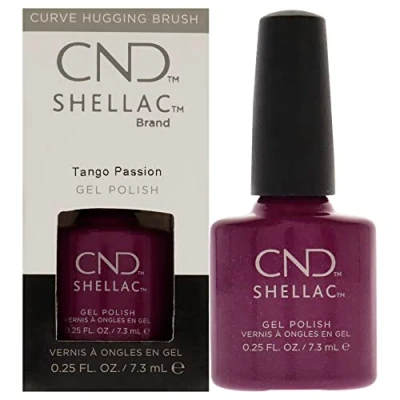 Abbildung von CND Nagellack Shellac Color Coat Tango Passion 7.3ml