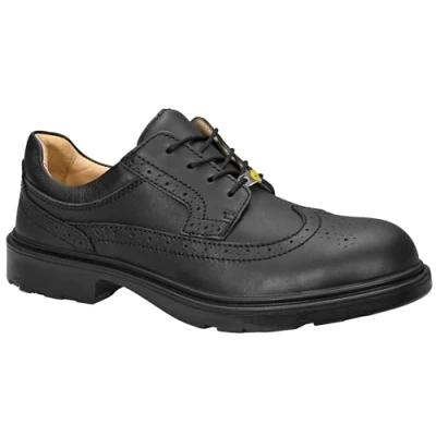 Abbildung von ELTEN Sicherheitsschuhe OFFICER ESD S2, Herren, Leder, Stahlkappe, leicht, elegant, Schwarz, Größe: 48
