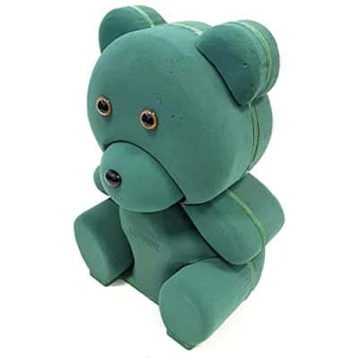 Abbildung von Flowerbox Oasis Steckschaum Bioline 3D Teddybär 40cm Steckmasse Steckschwamm