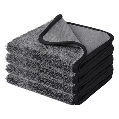 Abbildung von Shiny Bath Trockentuch,4 Stück 30x40cm Fast Dry XXL Duschkabinen Tuch Trockentuch zum Wasser Abziehen in Dusche &amp; Bad