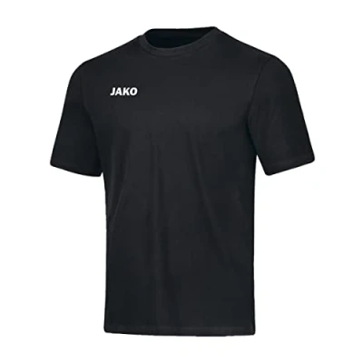 Abbildung von JAKO Fussball Teamsport BASE Tshirt basic, Herren, Größe: Large, Schwarz