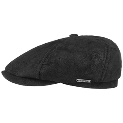 Abbildung von Stetson Flat Cap (1 St) Ledercap mit Schirm