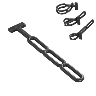Abbildung von APT Gummi Spannring verstellbar Gummistroppe dreistufig 280mm Spanngummi Stroppe für Anhängerplanen