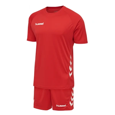 Abbildung von Hummel 2 Piece SET kurze Sporthose, Herren, Größe: XL, True red