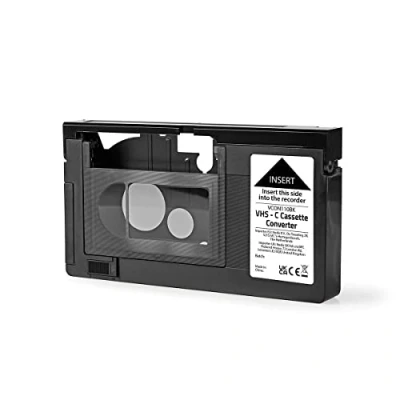Abbildung von Nedis Videokassette Videorecorder VHS C Kassette Adapter Kassettenadapter für Recorder