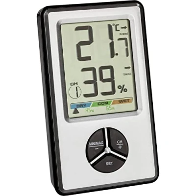 Abbildung von TFA® EXACTO 30.5045.54 Wetterstation silber