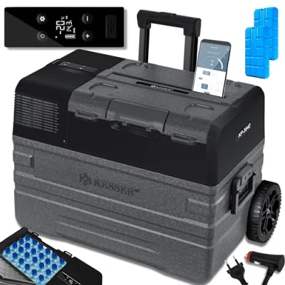 Abbildung von KESSER Thermobehälter, Kompressor Kühlbox elektrisch Gefrierbox, Mit APP Steuerung
