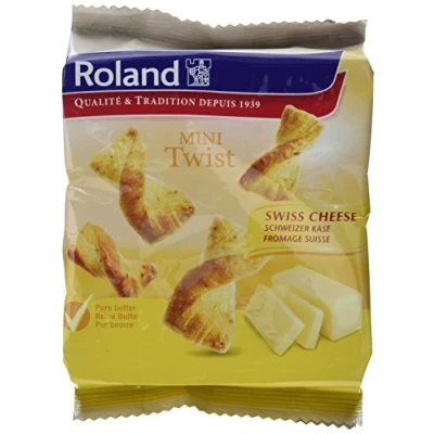 Abbildung von Roland Mini Twist Schweizer Käse 75 g, 10er Pack (10 x g)