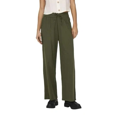 Abbildung von ONLY Onltizana Loose Pants Stoffhose, Damen, Größe: Small, Grape leaf