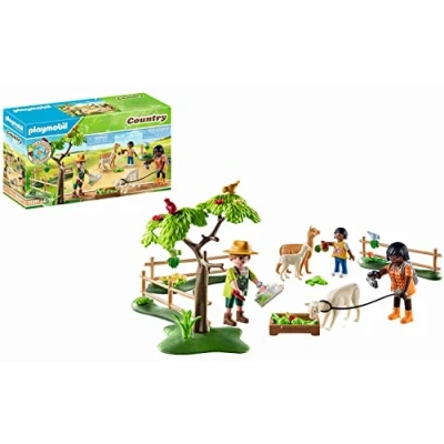 Abbildung von Playmobil® Konstruktions Spielset Alpaka Wanderung (71251), Country, teilweise aus recyceltem Material, Made in Europe
