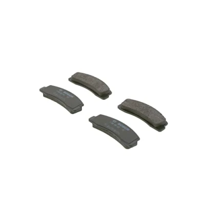 Abbildung von BOSCH 0 986 494 543 Bremsbelagsatz Low Metallic mit Anti Quietsch Blech, Montageanleitung