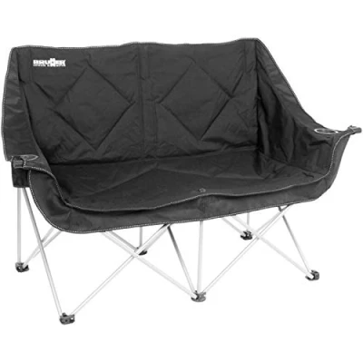 Abbildung von BRUNNER Campingstuhl Camping Falt Sofa Action Double, Doppel Lounge Klapp Stuhl Garten Couch