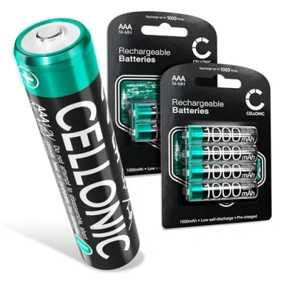 Abbildung von CELLONIC 6X Ersatzakku Ersatz Akku für Reer 50070 Babyphone 1000mAh AAA Babycam Batterie