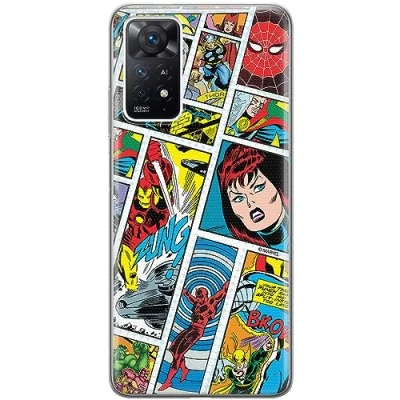 Abbildung von ERT GROUP Handyhülle für Xiaomi REDMI Note 11 PRO 5G/11 4G/11 PRO+ 5G Original und offiziell Lizenziertes Marvel Muster Avengers 034 optimal an die Form des Handy angepasst, hülle aus TPU