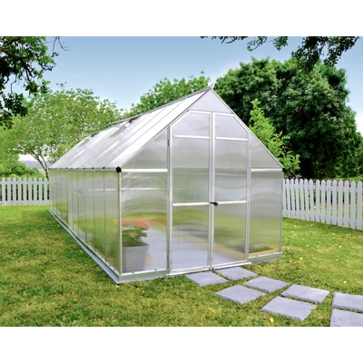 Abbildung von Gewächshaus Essence 607 x 244cm Silber