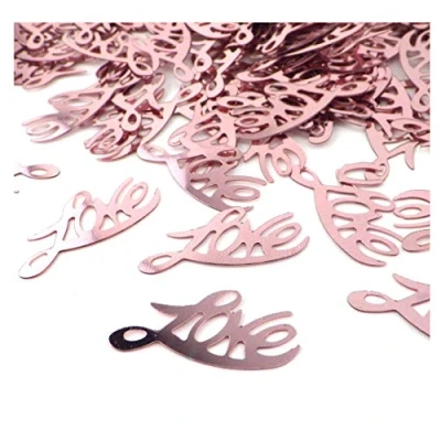 Abbildung von Sepkina Herzen Herzchen Herze Love Hochzeit Tischdeko Streudeko Konfetti (Love Rosa, 200)